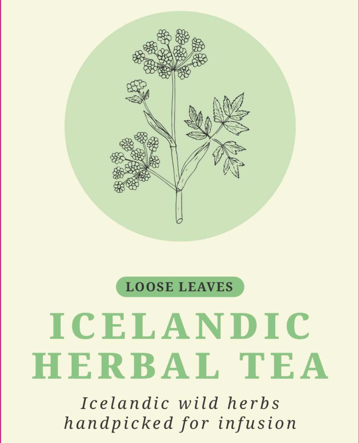 Wild Icelandic - Organic icelandic herbs, te, seaweed and alcohol