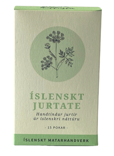 Icelandic Herbal Tea 15 bags Íslenskt jurtate 15 pokar Innihald