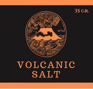 Volcanic Salt / innihald: salt og jurtakolefni