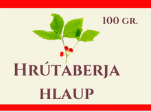 Load image into Gallery viewer, Hrútaberjasulta / Bramble stone berry jam innihald: hrútaber, sykur og melatin